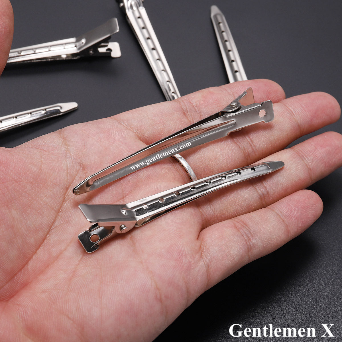 Professional Salon Hairdressing Tools Sectioning Clamp & Duck Mouth Hair Clip Hairpins
