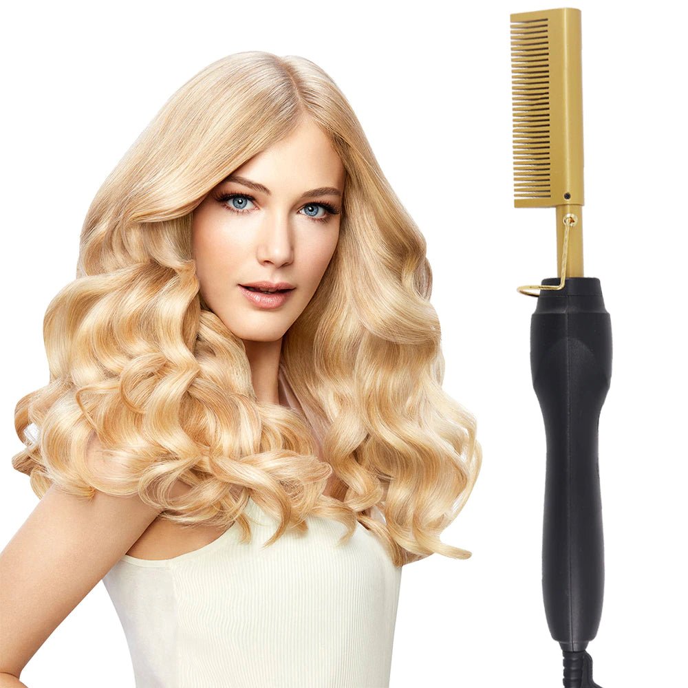in Hot Comb Straightener Electric Hair Straightener Hair