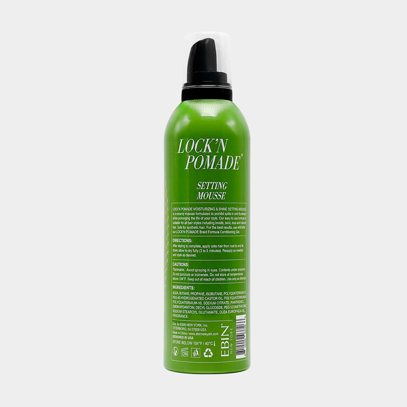Braid Formula SETTING MOUSSE MOISTURIZING & SHINE - OLIVE OIL