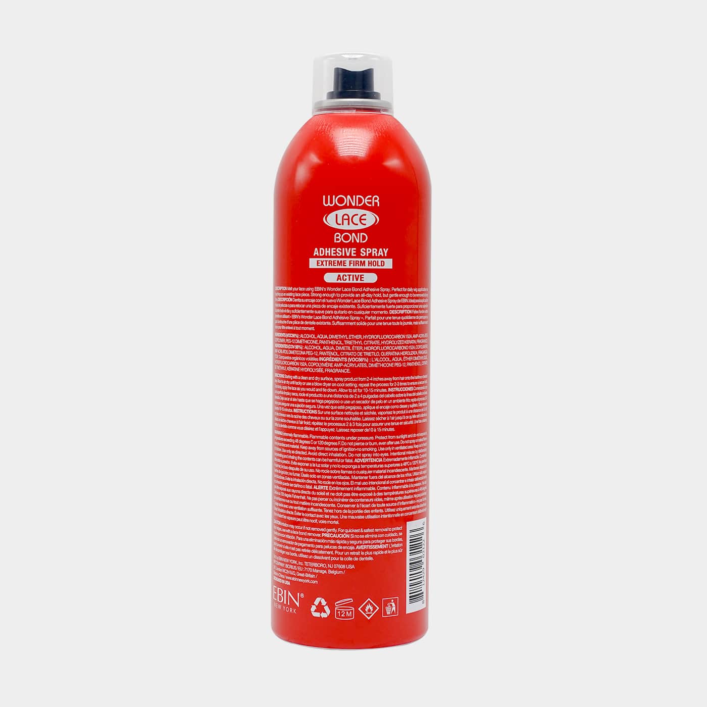 EBIN WONDER LACE BOND WIG ADHESIVE SPRAY EXTREME FIRM HOLD