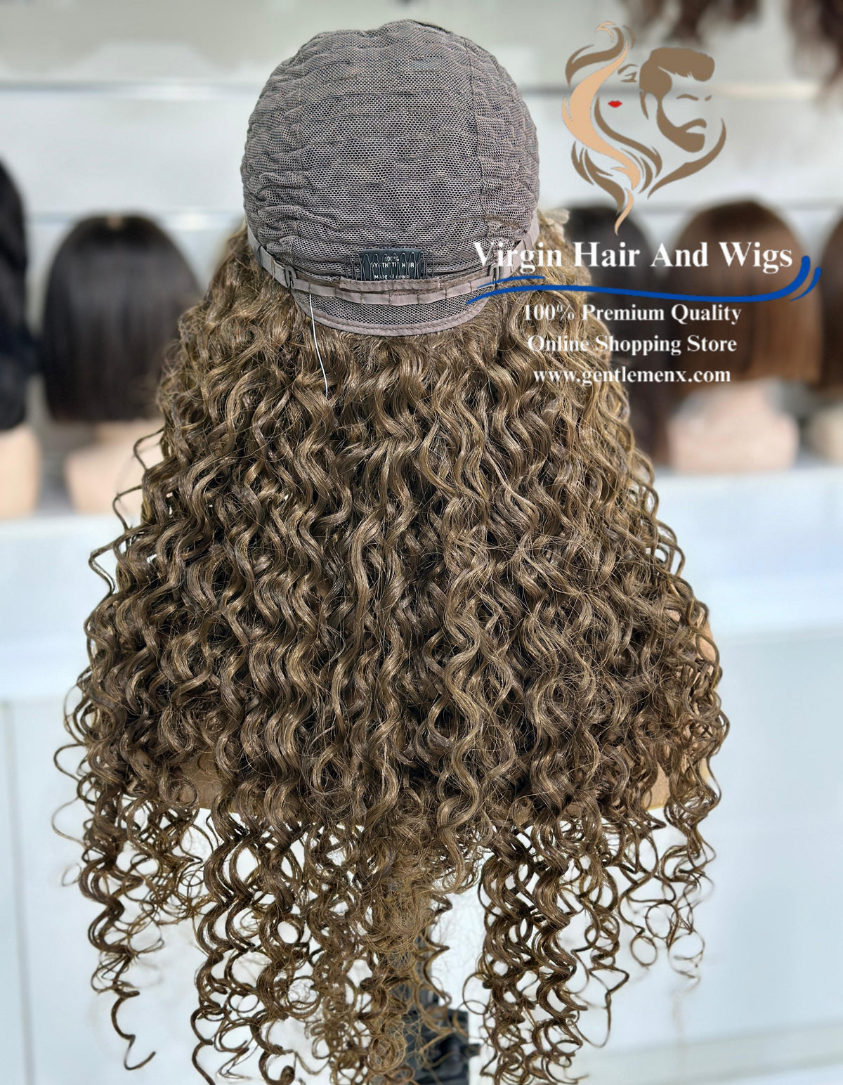 T-Part Front Lace Abegail - Shirley Heat Friendly Synthetic Lace Wig (C6)