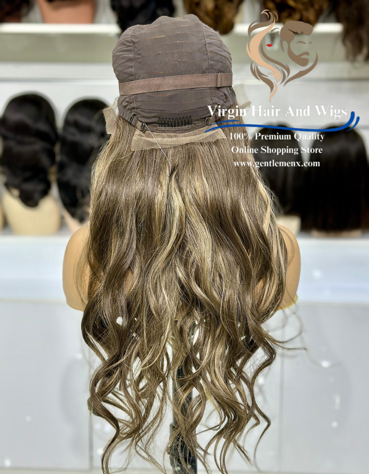 13x4 Free Part Front Lace Esther - Arika Heat Friendly Synthetic Lace Wig (NTPDHL8/26R)