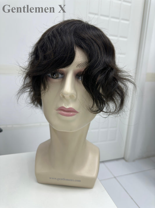 New Mono Straight 100% Human Hair System with easy to wear SBB