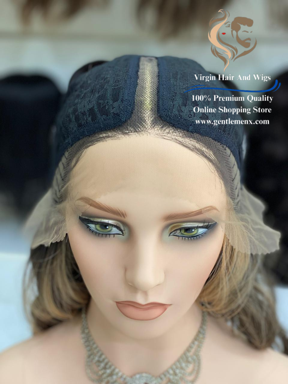 T-Part Front Lace Elizabeth-Mulan Heat Friendly Synthetic Lace Wig (NTPDHL1B/8/26R)