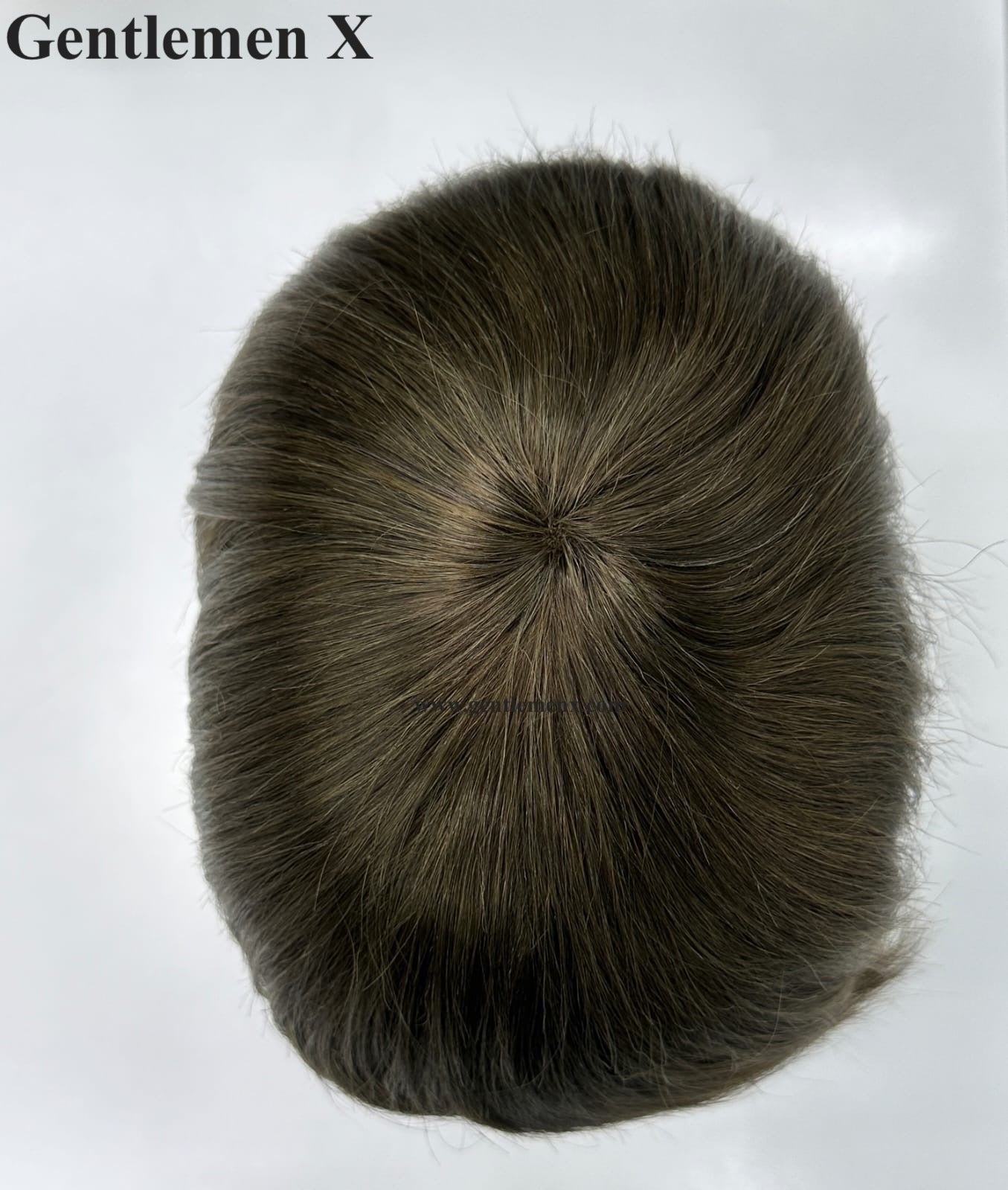 TGX Q6 With Silicon Around Lace Hair Systems with Easy Wear Breathable 100% Human Hair Toupee Hair pieces Natural Knots SU