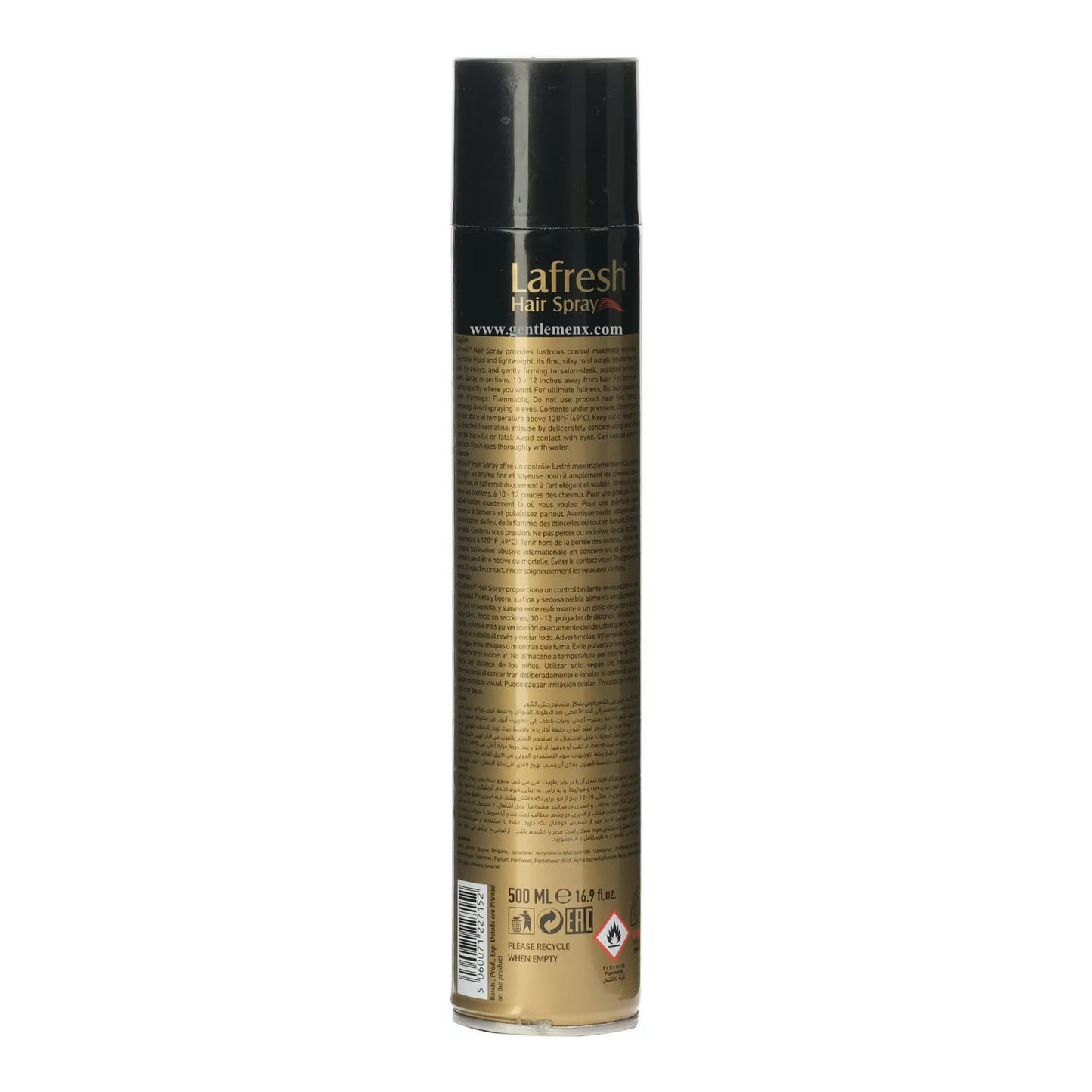 Lafresh Ultra Strong Absolutely Effective Hair Spray, 500ml