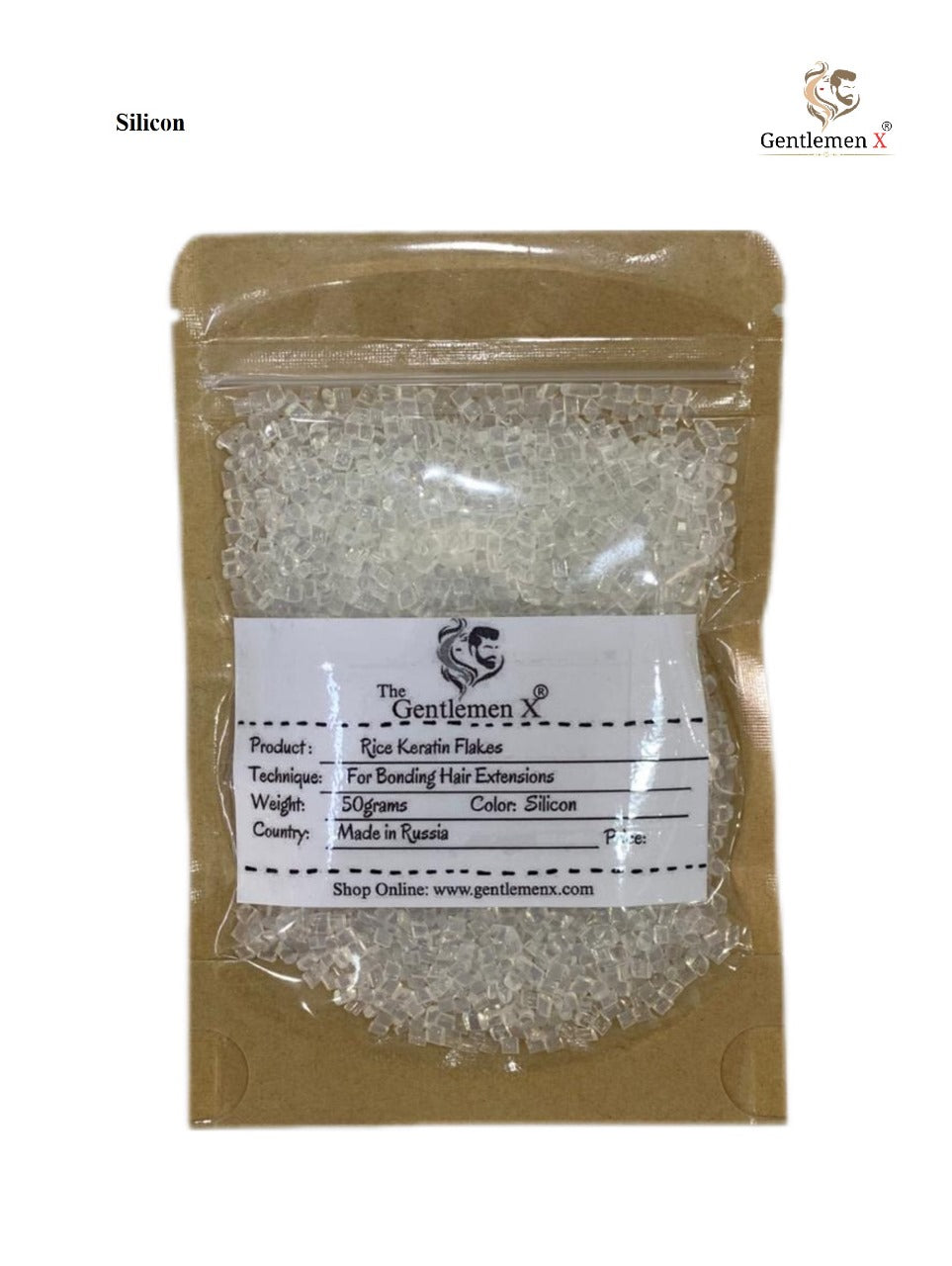 Gentlemenx #1 Rice Keratin Flakes Premium Russian Keratin Glue for Hair Extensions