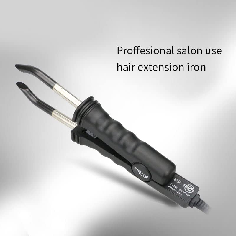 Professional Constant Heat Hair Connector FLAT PLATE Fusion Hair Extension Iron Keratin Bonding Salon Tool Heat Iron