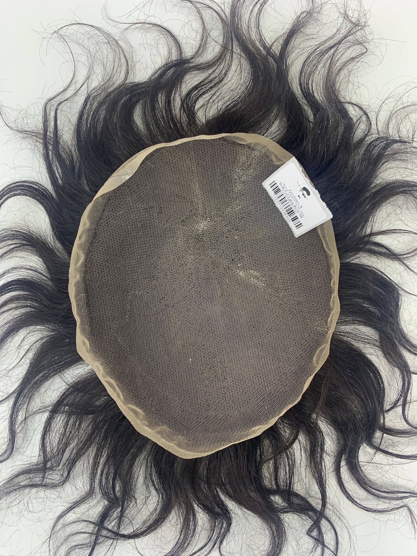 Full lace Men's Toupee 100% Human Men's Hair System SU