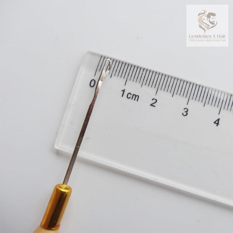 Micro Rings Loop Tool Threader Pulling Needle Used With Hair Plier and Beads for Human Hair Feather Extension Tools
