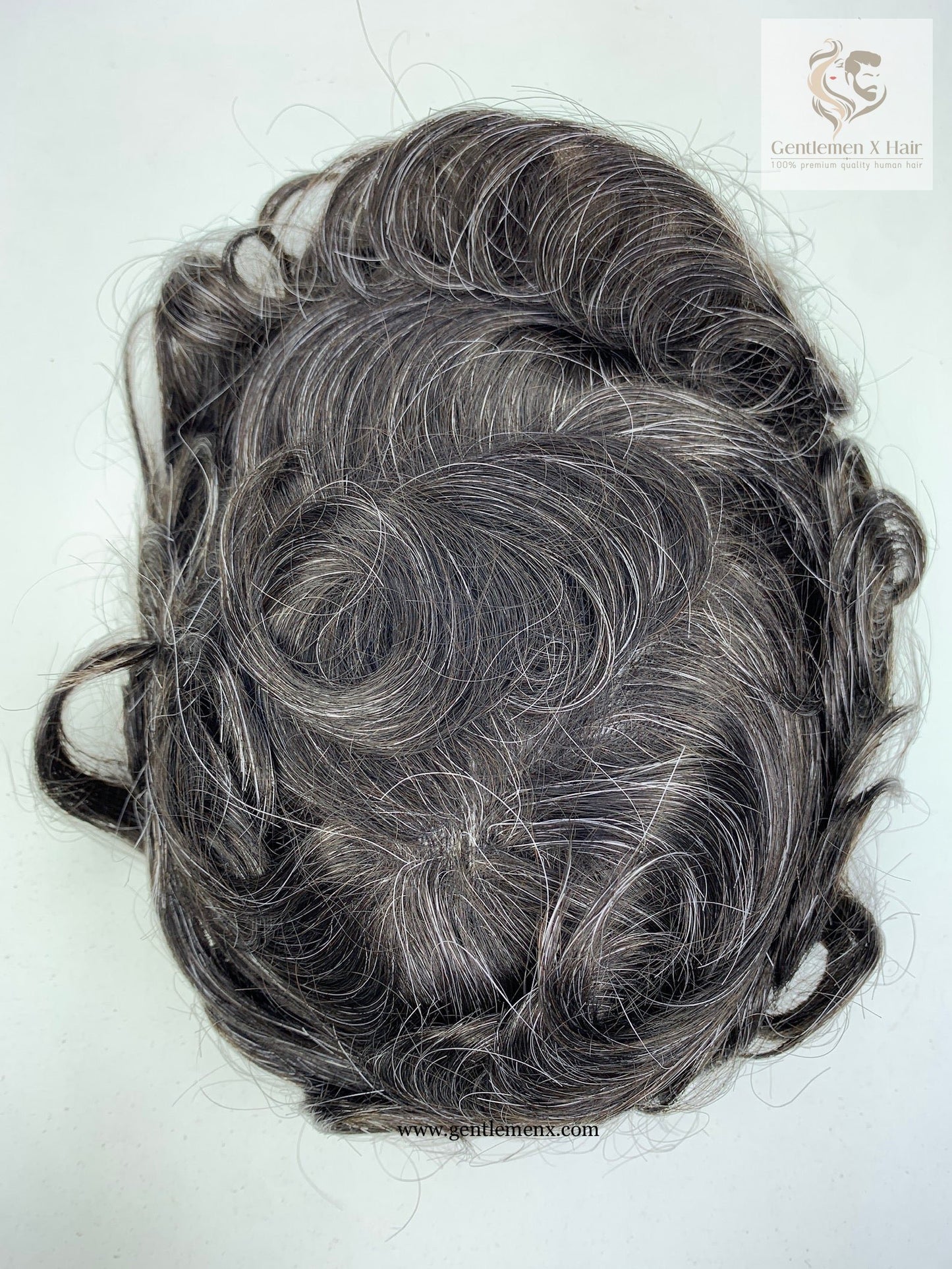 Gentlemen X Premium Thin skin Bio 0.006mm Hairpiece With European Virgin Hair Men's 100% Human Hair Toupee Hair pieces Men's Hair