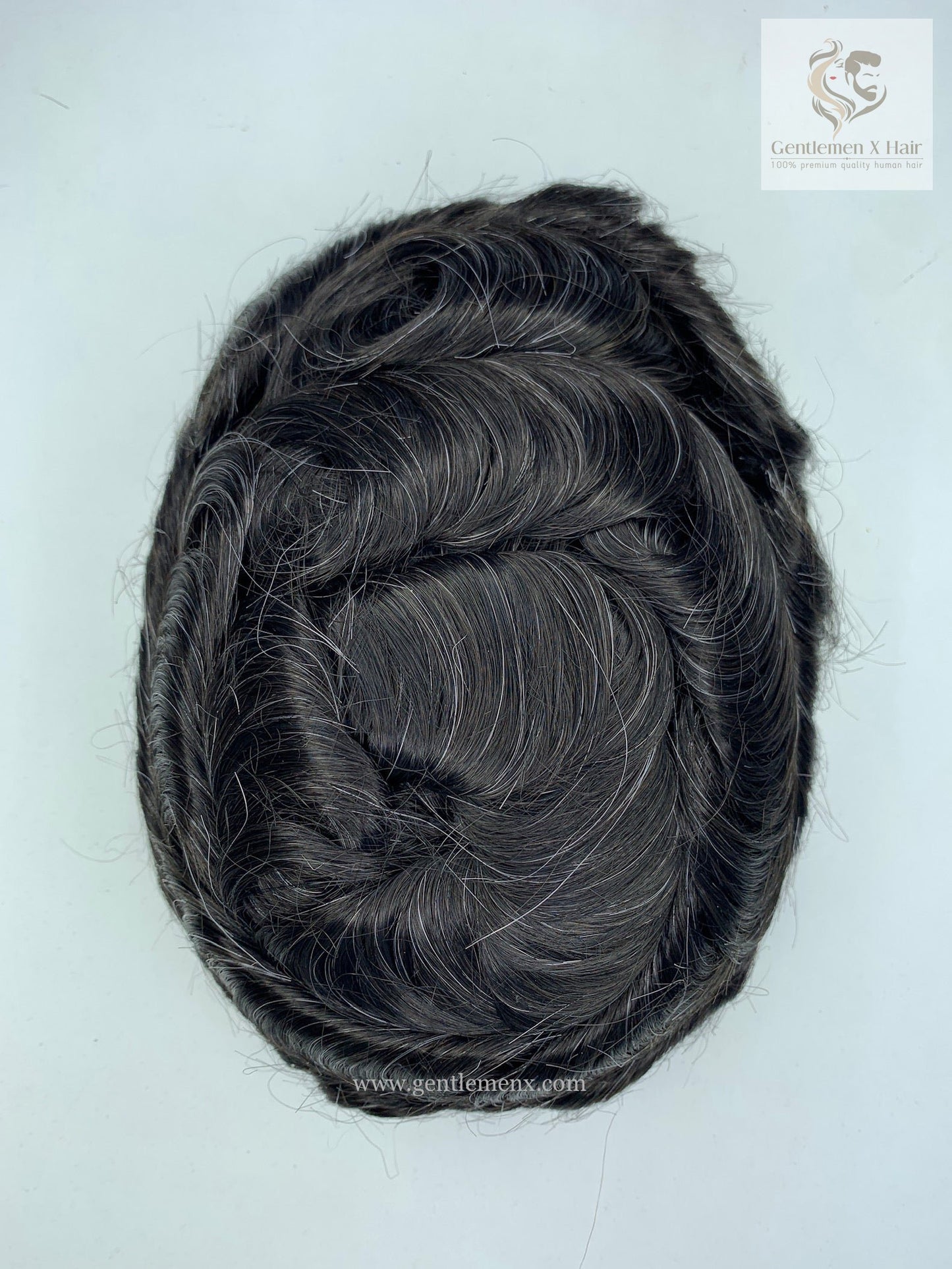 Gentlemen X VIP ISkin Hairpiece With pure Quality 100% Human Hair Toupee Hairpieces Men's Hair Units For Men’s