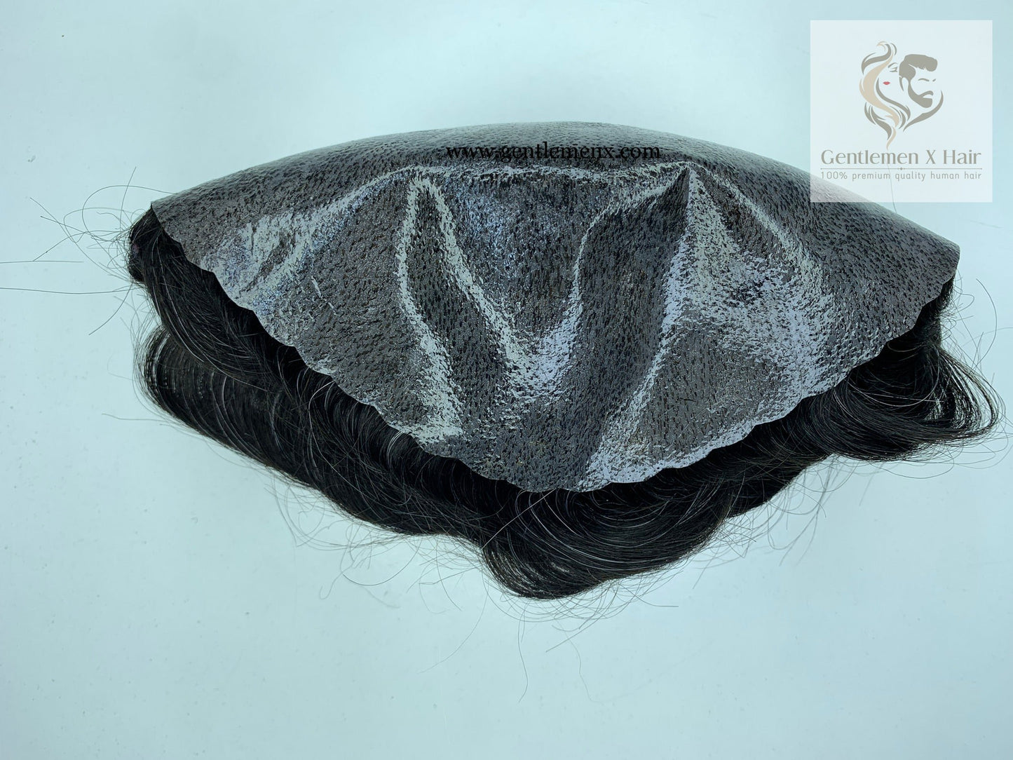 Gentlemen X VIP ISkin Hairpiece With pure Quality 100% Human Hair Toupee Hairpieces Men's Hair Units For Men’s