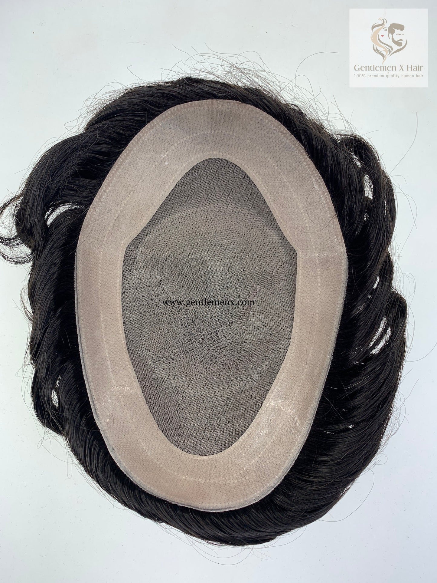 Gentlemen X VIP Duro Mono ECHO 100% Human Toupee Hair Systems with Easy To Wear Toupee Hair pieces Natural Men's Hair Units For Men’s