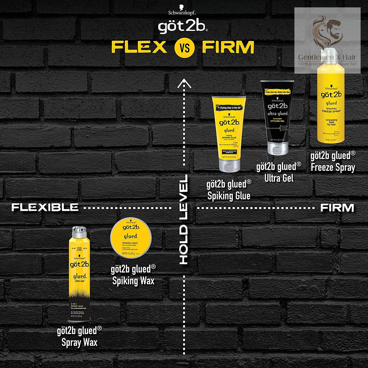 got2b Ultra Glued Invincible Styling Gel - 6oz 170g