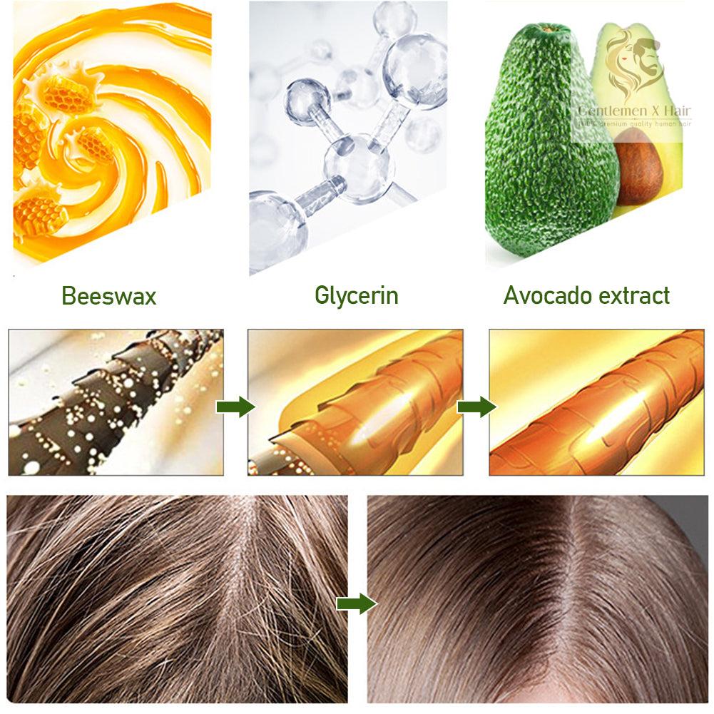 Hair Wax Stick, Styling Wax for Smooth Wigs, Slick Stick for Hair Non-greasy Styling Hair Pomade Stick for Fly away Edge & Frizz Hair