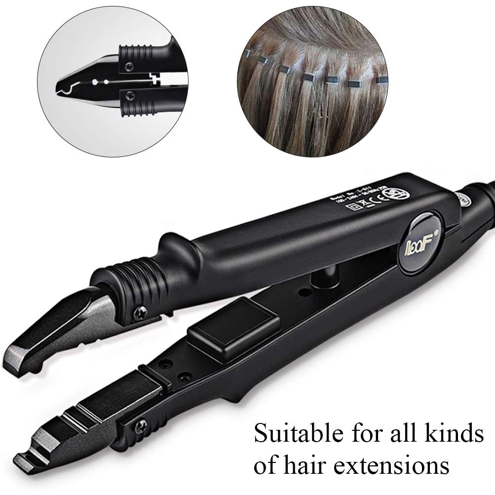 Nail tip/i tip/U tip Professional Hair Extension Fusion Iron Heat Connector Wand Iron Melting Tool