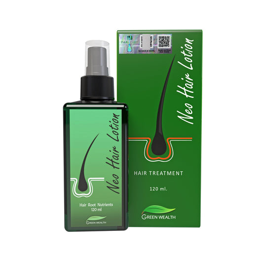 100% Original Made In Thailand Neo Hair Lotion with Derma Roller, Hair Treatment and Root Nutrients 120ml