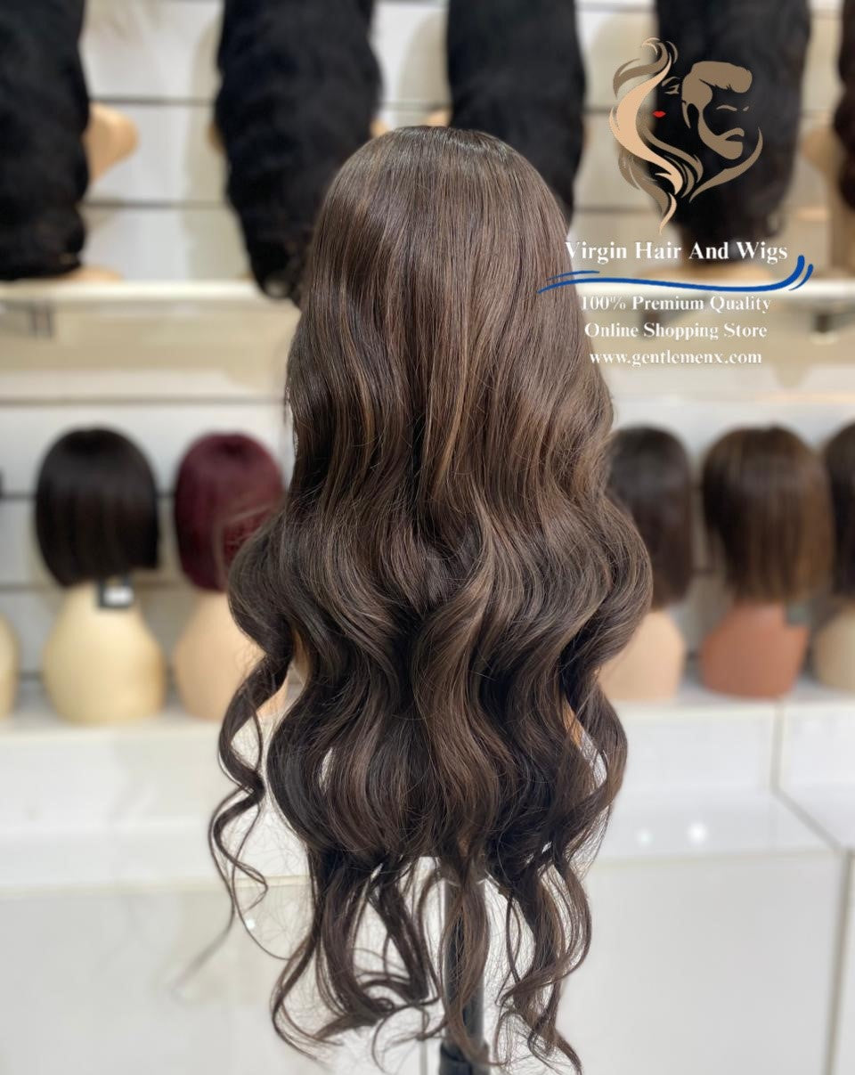 6x4 Free Part Front Lace Ellen - Verna Heat Friendly Synthetic Lace Wig (F5/6A)