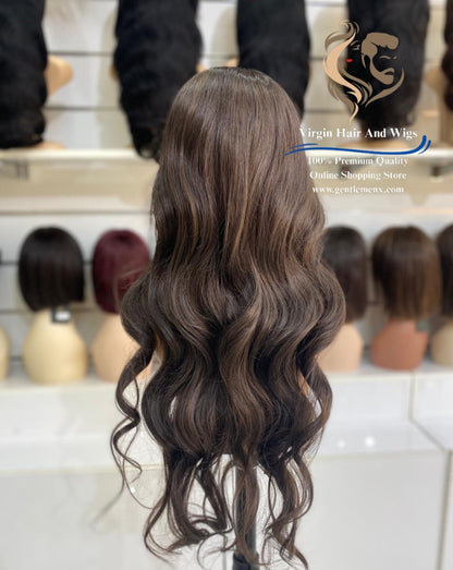 6x4 Free Part Front Lace Ellen - Verna Heat Friendly Synthetic Lace Wig (F5/6A)