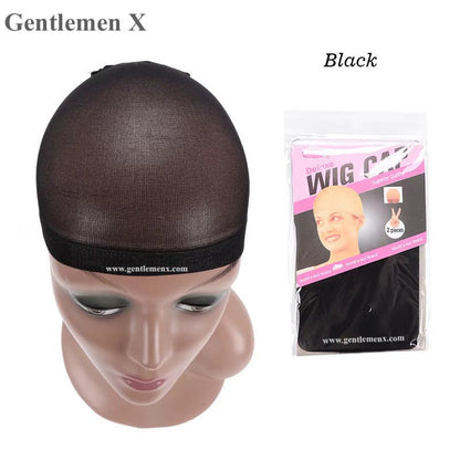 2-1 Wig Caps, Stocking Wig Caps, Stretchy Lightweight Soft Cap for Women Wig.