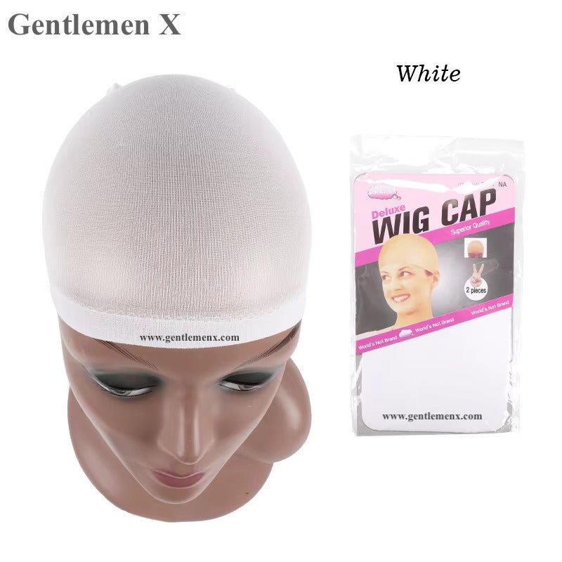 2-1 Wig Caps, Stocking Wig Caps, Stretchy Lightweight Soft Cap for Women Wig.