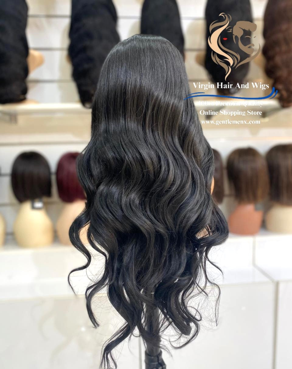 6x4 Free Part Front Lace Ellen - Verna Heat Friendly Synthetic Lace Wig