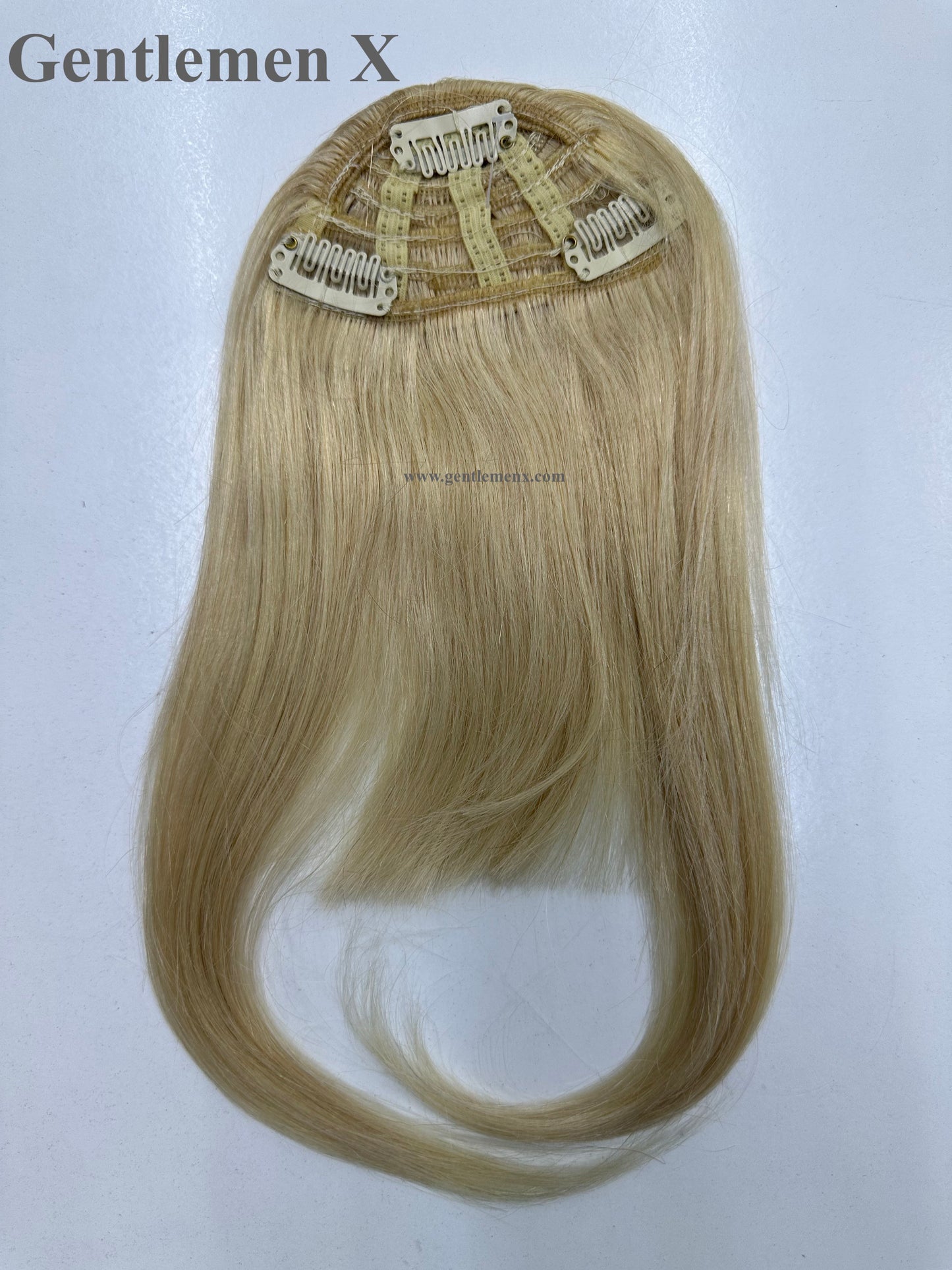 TGX 100% Real Human Hair Clip-In Bangs & Hair Extensions with Wispy Fringe U shape