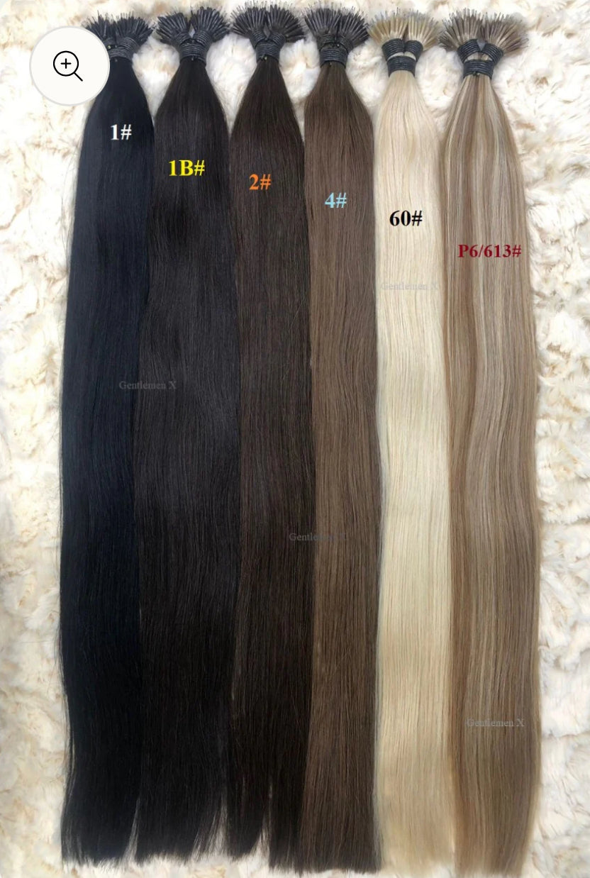 Nano Tip Arnomeda Premium Quality 24”-26'' 100% Remy Human Hair Extension 50pcs 50g