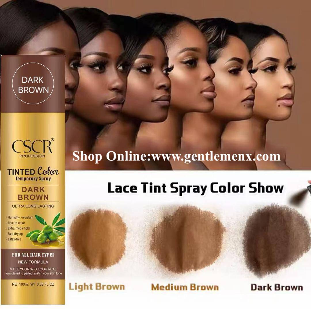 Professional CSCR Lace Tint Spray  Quick Dry, Sweat-Proof & No Residue 100ml