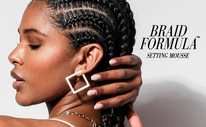 Braid Formula SETTING MOUSSE MOISTURIZING & SHINE - OLIVE OIL