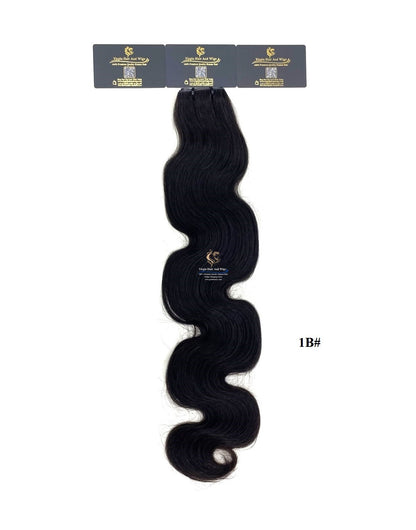 Arnomeda Extensiones de cabello ondulado de 24''-26'' con piel de PU invisible sin costuras, 100% cabello humano Remy, 100g
