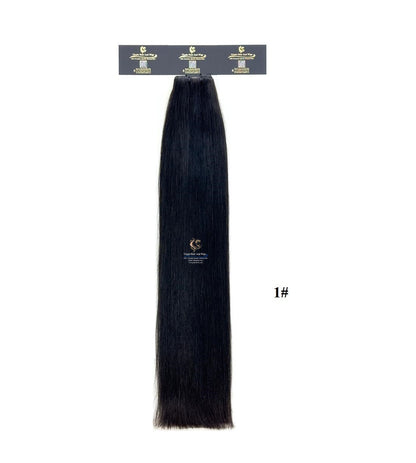 Arnomeda Straight 24''-26'' Invisible PU Skin Seamless Hair Extensions 100% Remy Real Weft Human Hair 100g