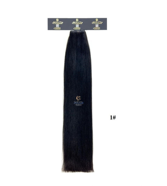 Arnomeda Straight 24''-26'' Invisible PU Skin Seamless Hair Extensions 100% Remy Real Weft Human Hair 100g