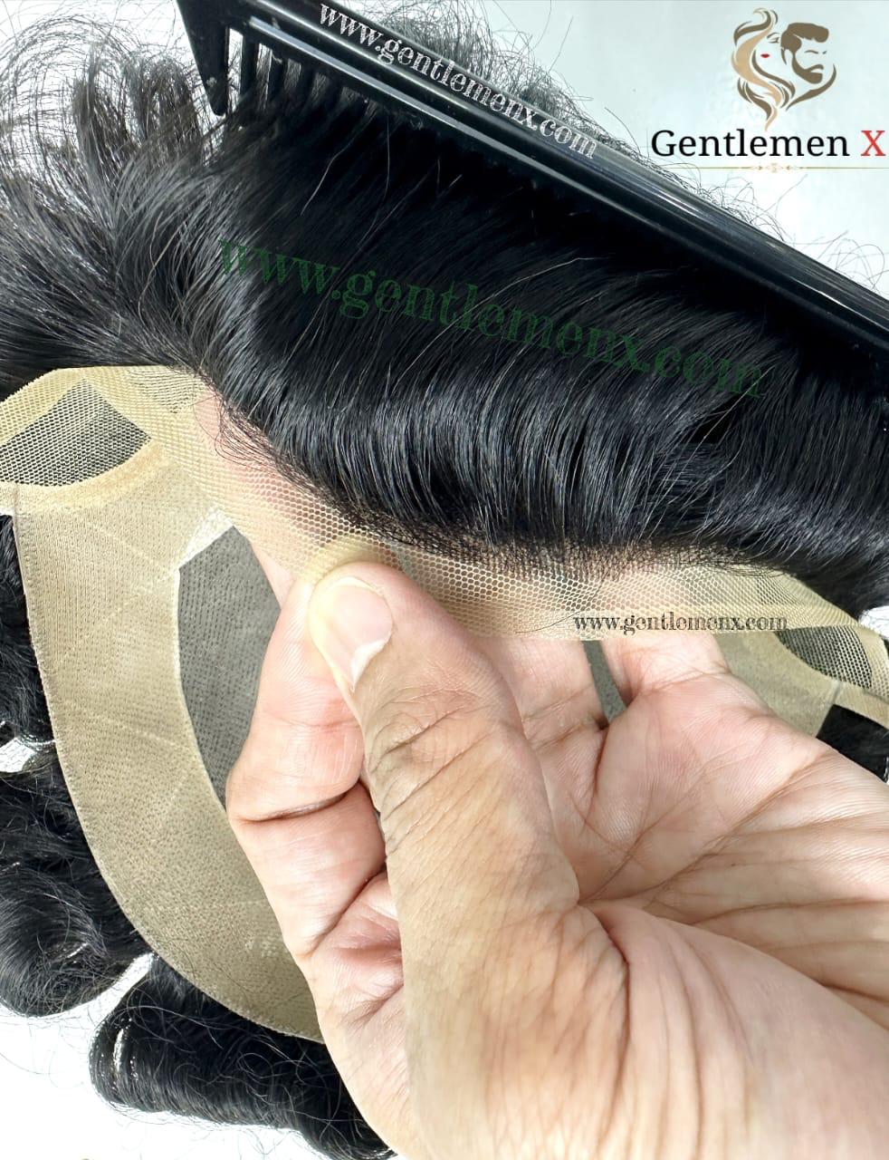 Su Vip Mono Front Lace 100% Men's Hair System,men's Wig,Men's Toupee