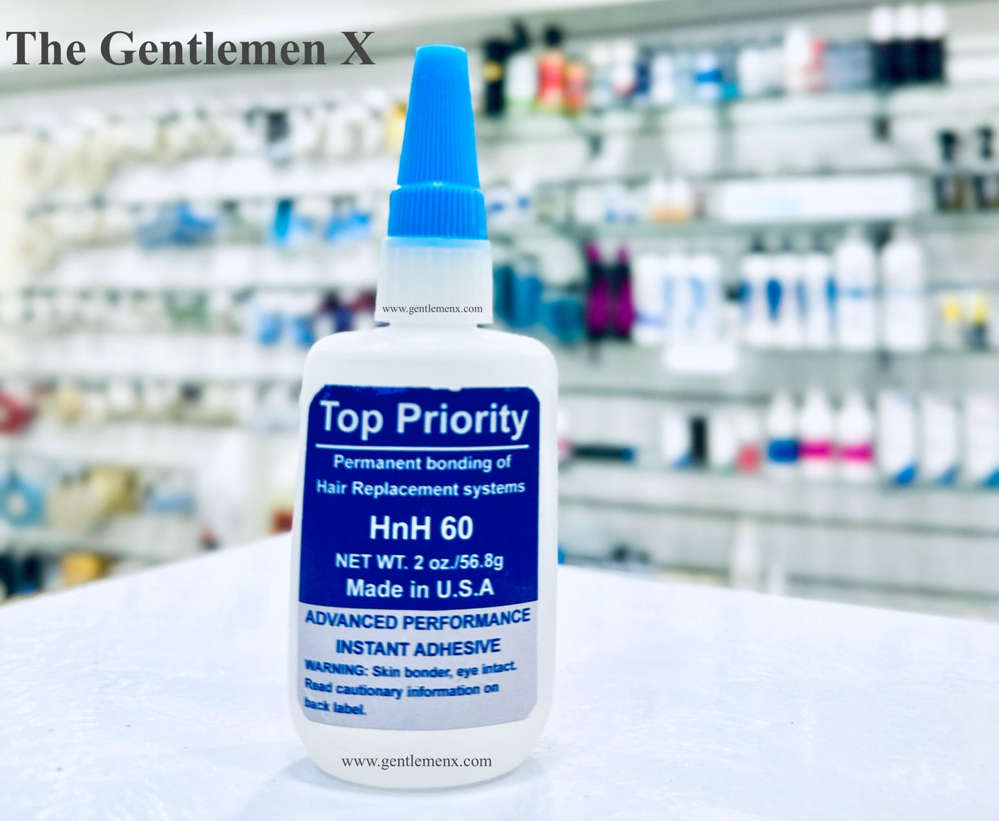 Top Priority HnH 60 liquid adhesive Permanent Bonding of hair replacement systems 1pcs.