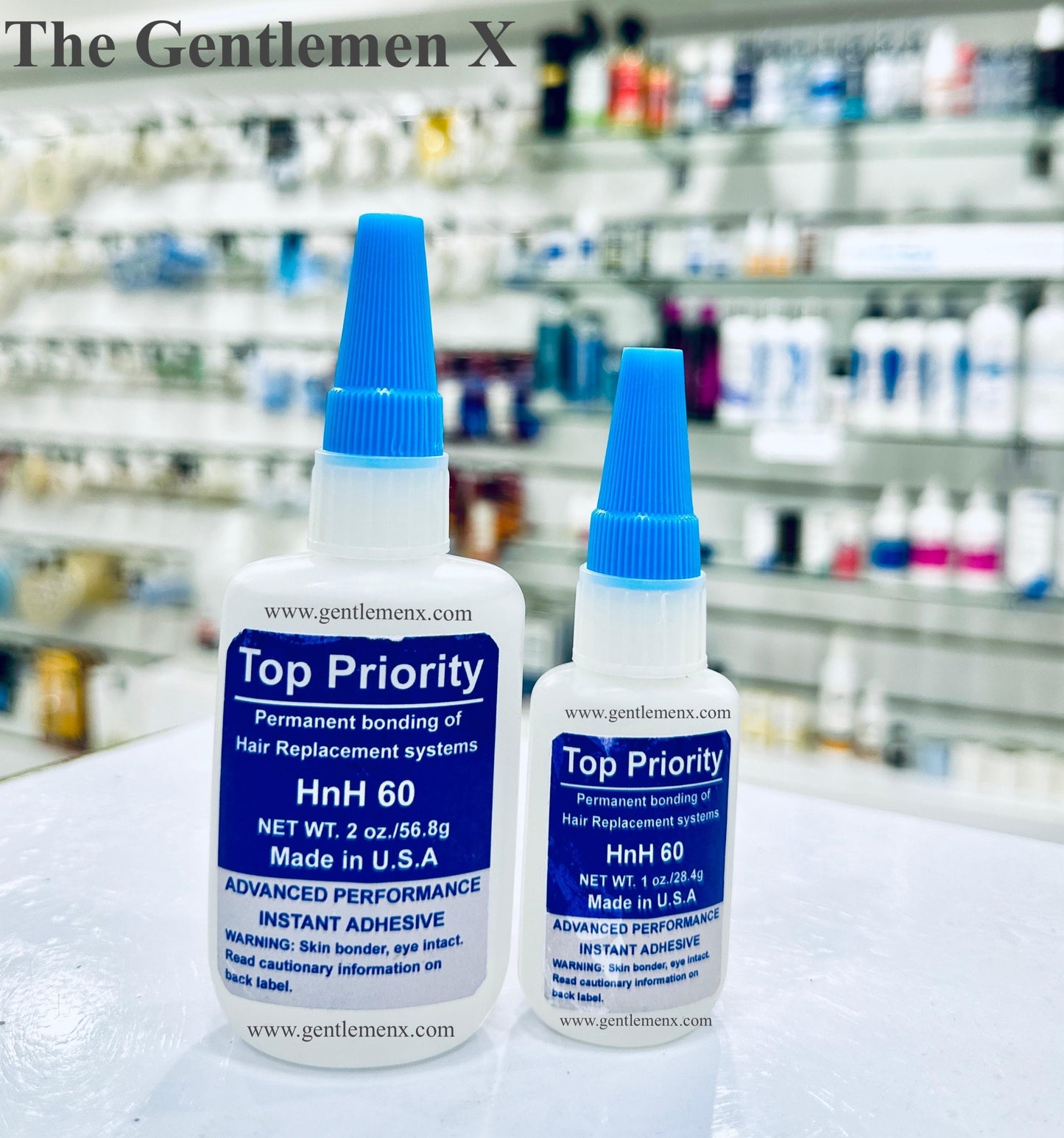 Top Priority HnH 60 liquid adhesive Permanent Bonding of hair replacement systems 1pcs.