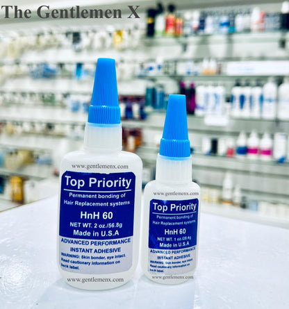 Top Priority HnH 60 liquid adhesive Permanent Bonding of hair replacement systems 1pcs.