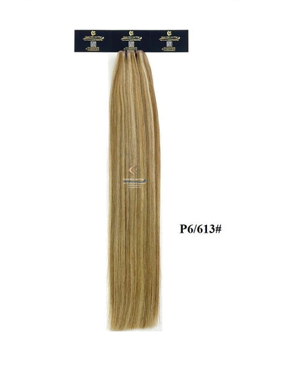 Arnomeda Straight 24''-26'' Invisible PU Skin Seamless Hair Extensions 100% Remy Real Weft Human Hair 100g