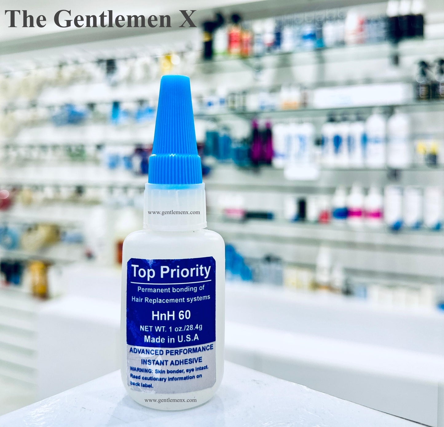 Top Priority HnH 60 liquid adhesive Permanent Bonding of hair replacement systems 1pcs.