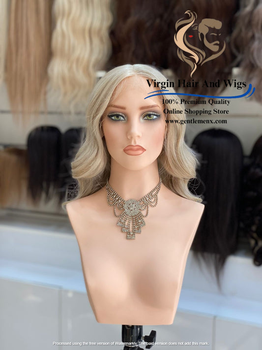 Elizabeth (Virgin Hair and Wigs Brand) Heat Friendly Synthetic Wigs.