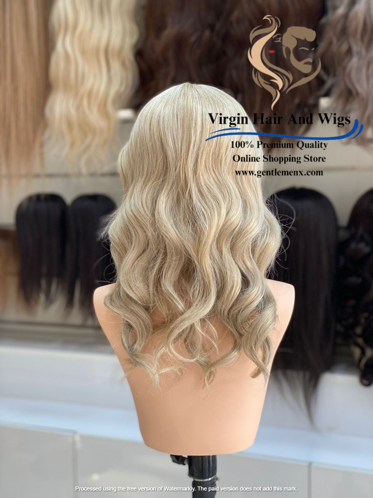 Elizabeth (Virgin Hair and Wigs Brand) Heat Friendly Synthetic Wigs.