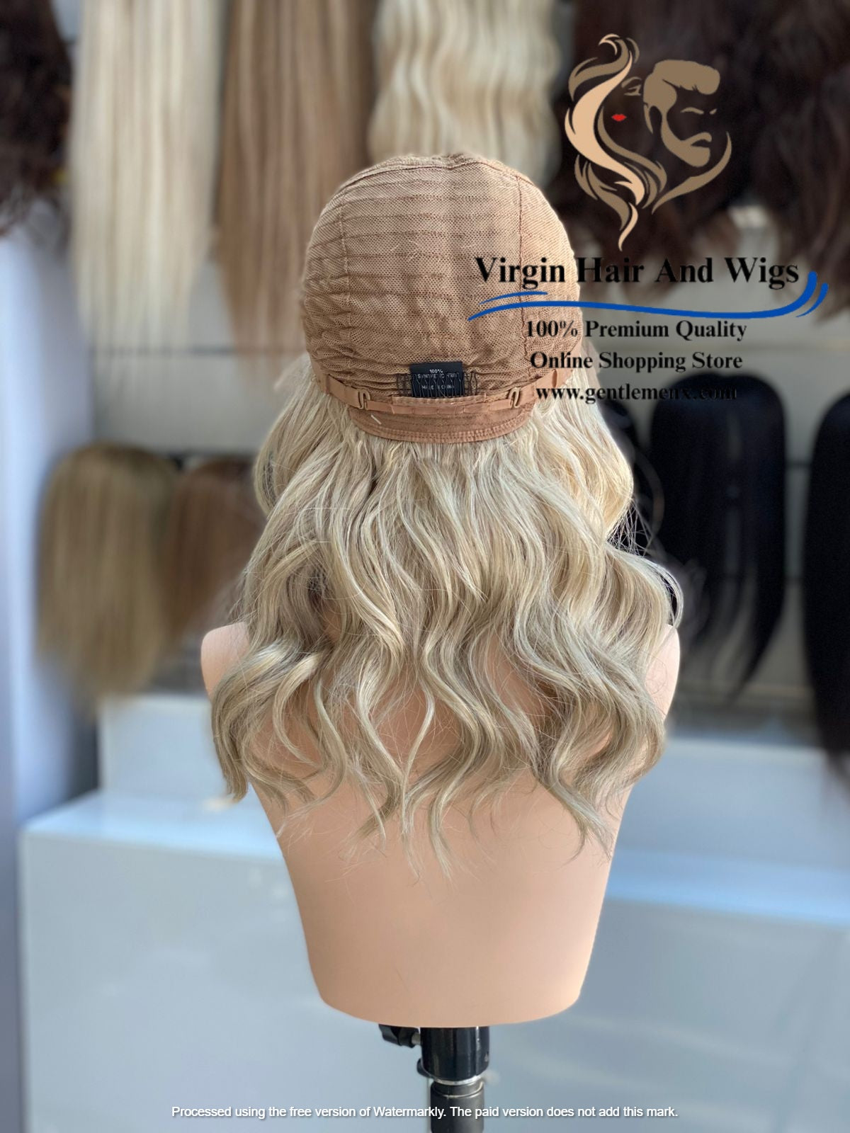 Elizabeth (Virgin Hair and Wigs Brand) Heat Friendly Synthetic Wigs.