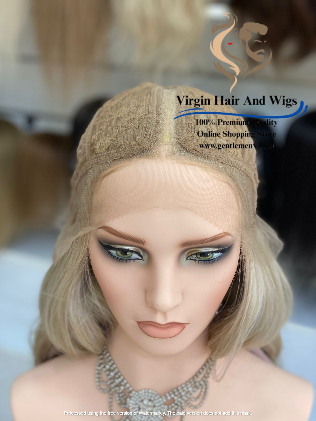 Elizabeth (Virgin Hair and Wigs Brand) Heat Friendly Synthetic Wigs.