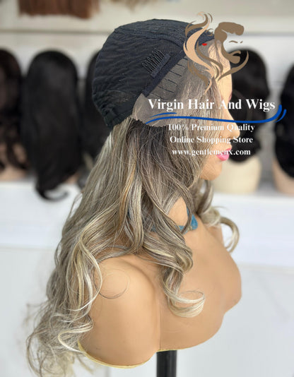 T-Part Front Lace Martha Chic Joyce Heat Friendly Synthetic Lace Wig (TTED4/T340A/22B/T6/56E)