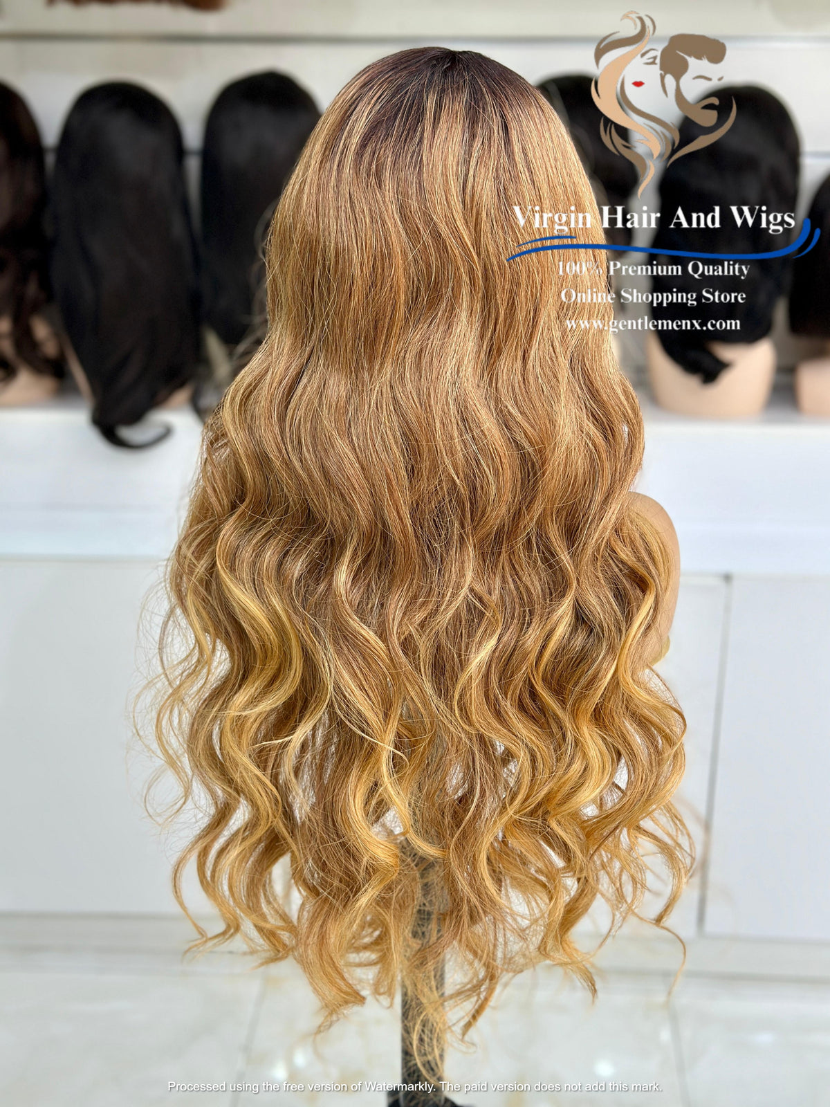 T-Part Front Lace Rebecca Chic Sophie Heat Friendly Synthetic Lace Wig (TATHL99C/340A/26D)