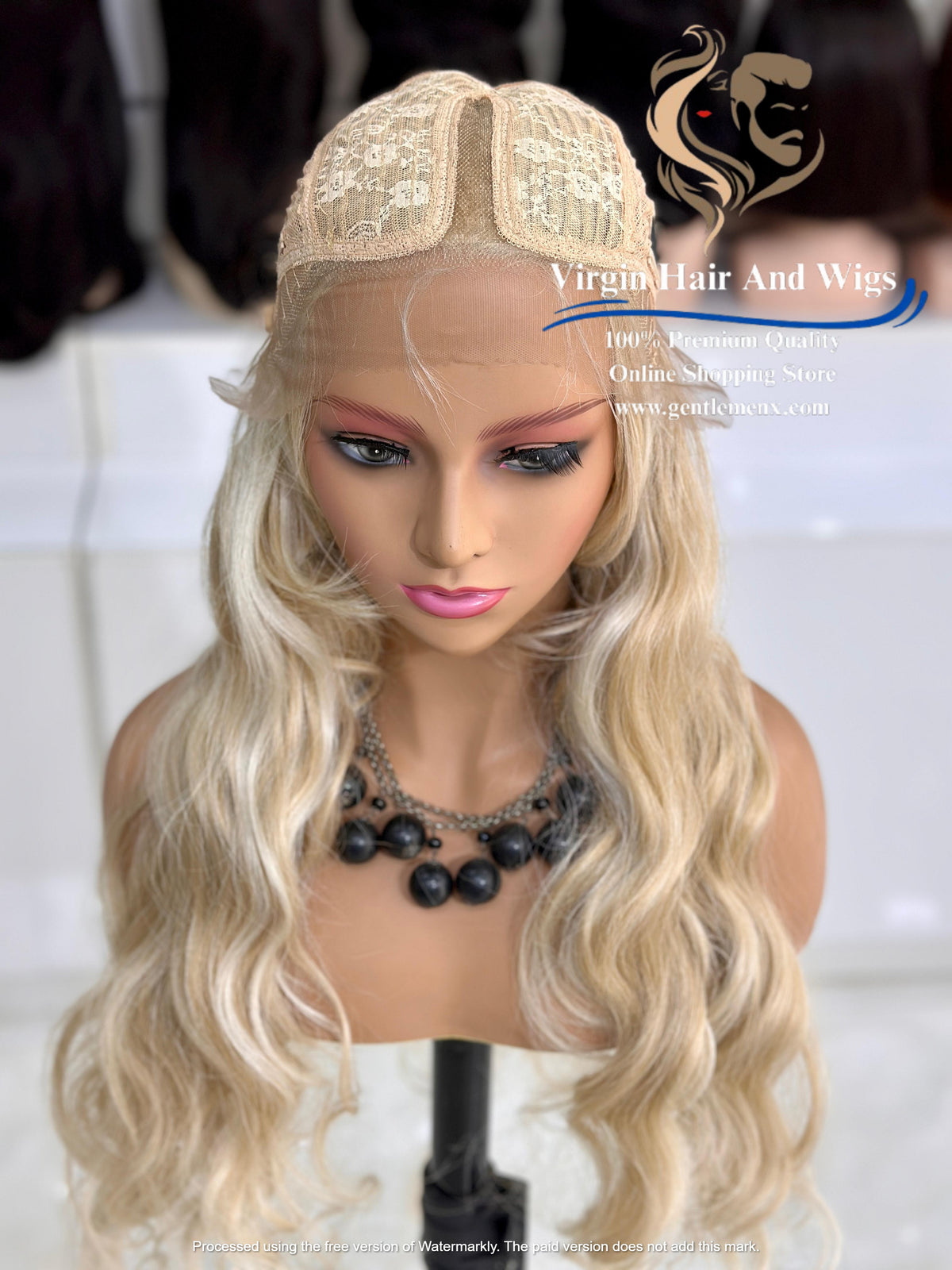 T-Part Front Lace Rebecca Chic Sophie Heat Friendly Synthetic Lace Wig (TAHL24Y/56E/56E)