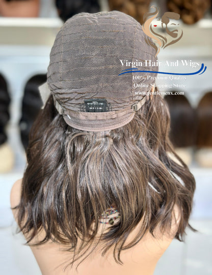 T-Part Front Lace Margaret - Melissa Heat Friendly Synthetic Lace Wig (F5/6A)