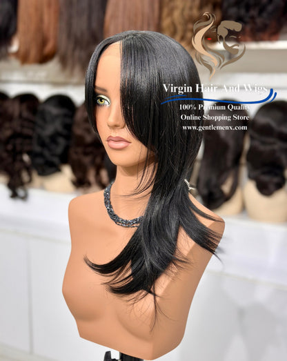 T-Part Front Lace TY-Curtain Rachel Heat Friendly Synthetic Lace Wig