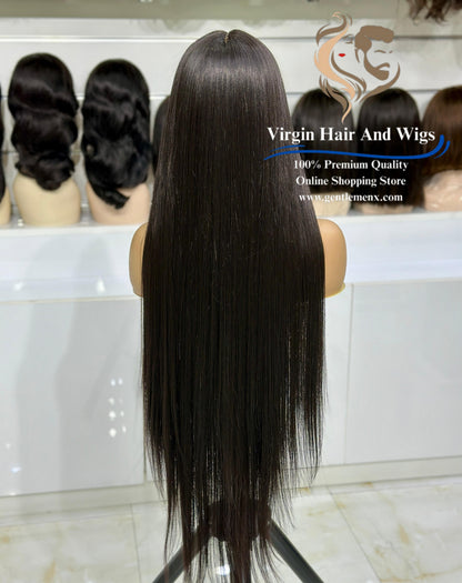 T-Part Front Lace Sarah - Super L-Straight Heat Friendly Synthetic Lace Wig (#4)
